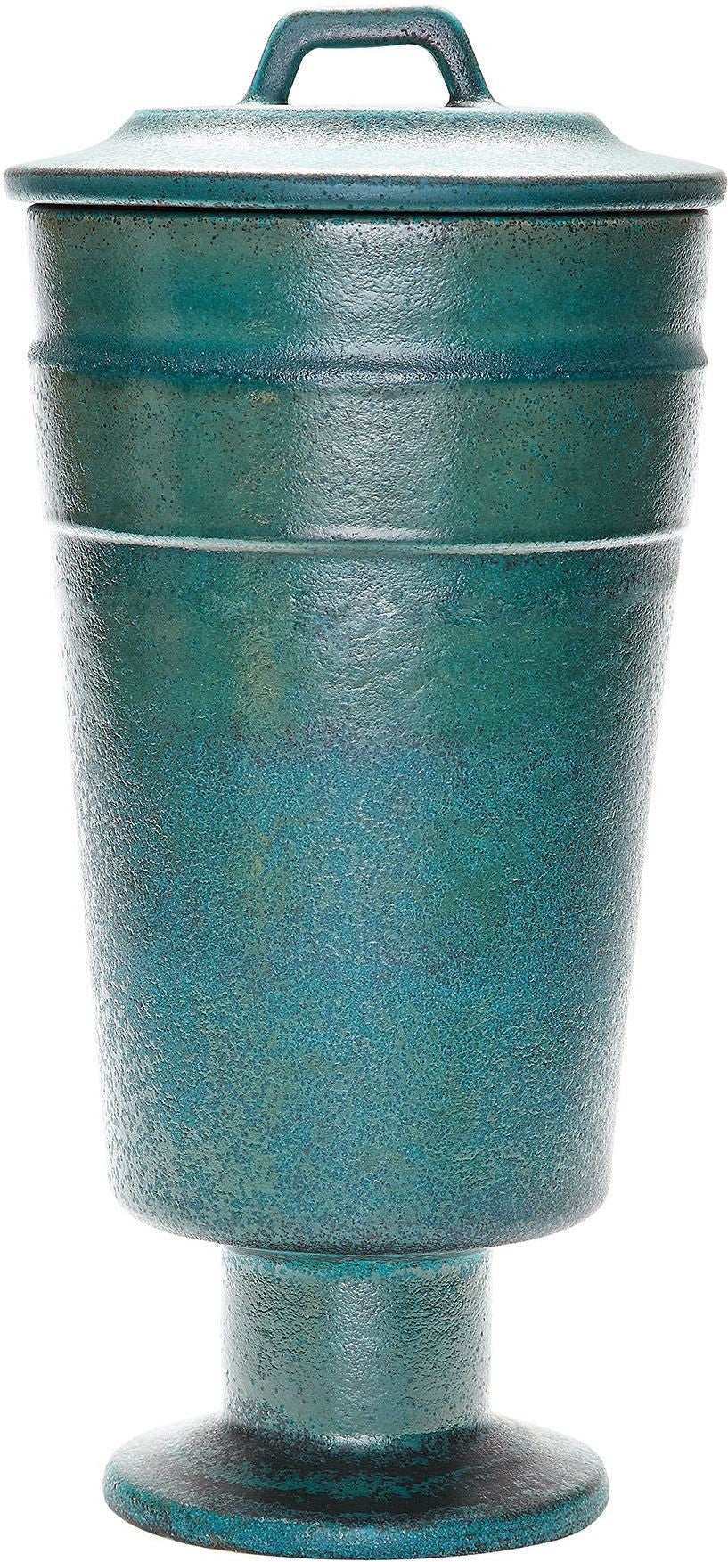 Metallic Patina Vase - Tall