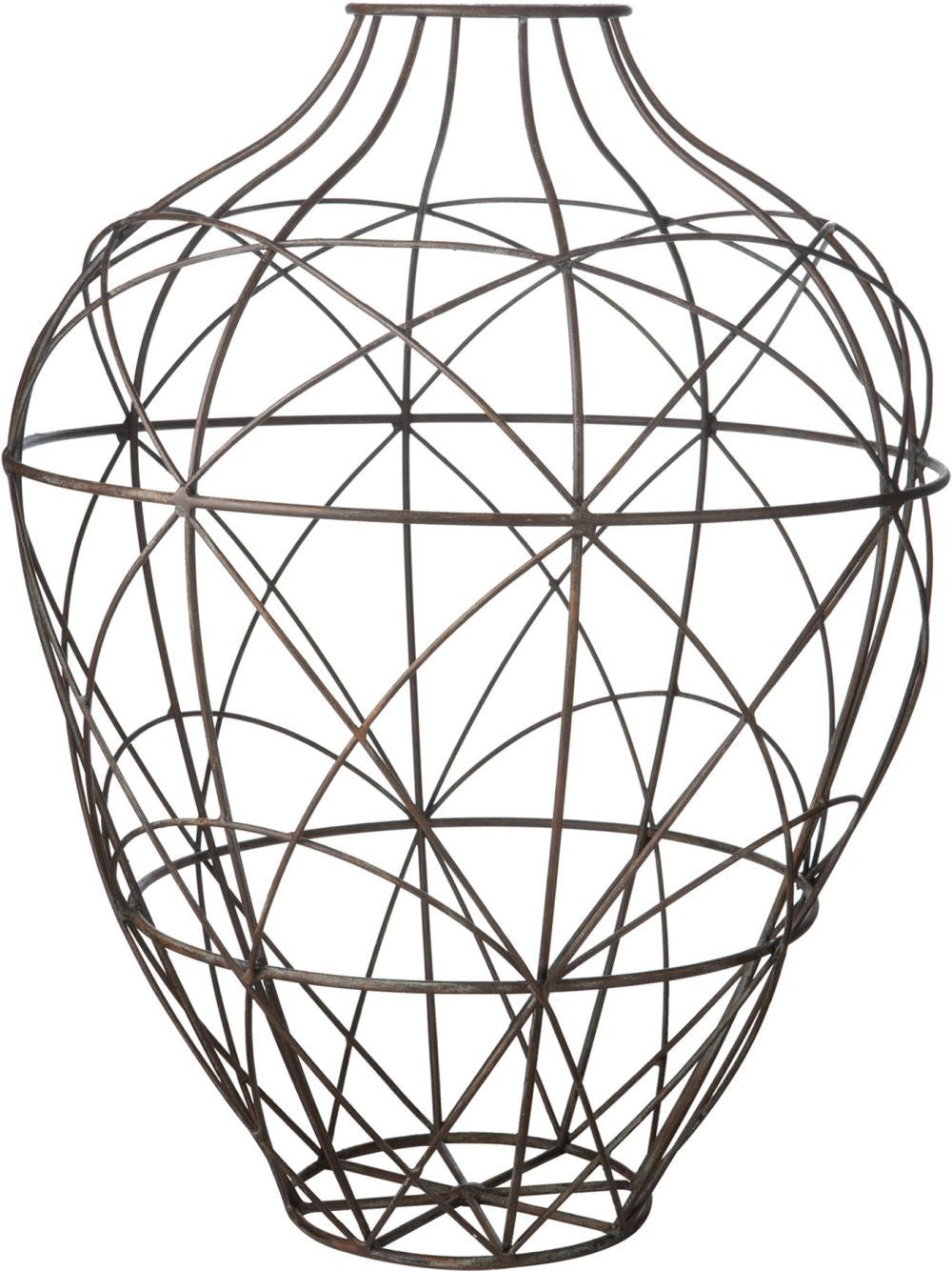 Russet Wire Vessel - Lg