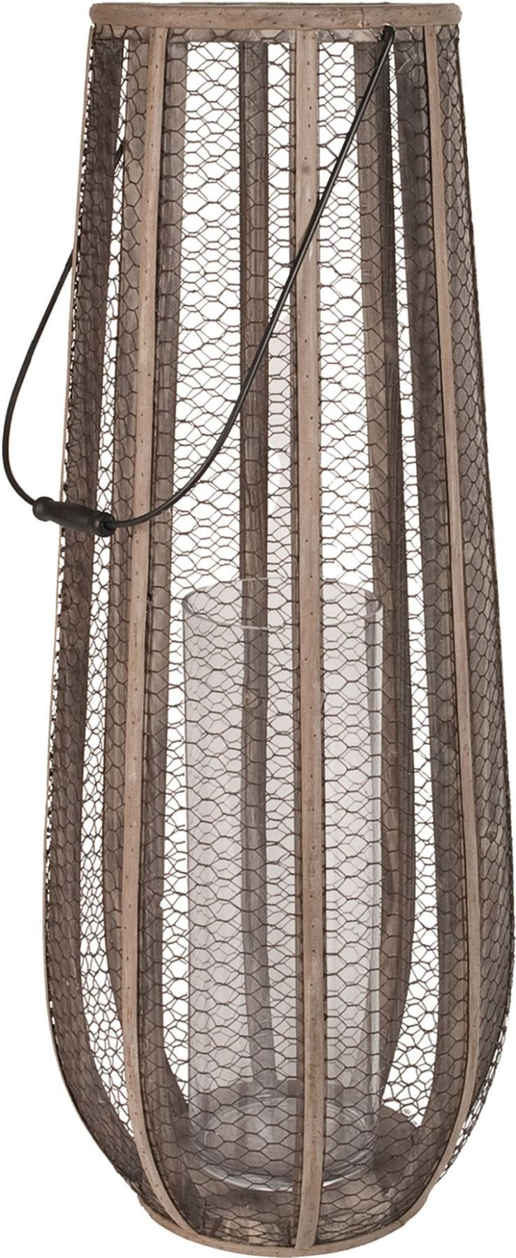 Slim Wire Atlas Hurricane Vase