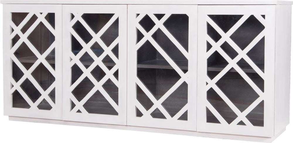 Plaid Credenza