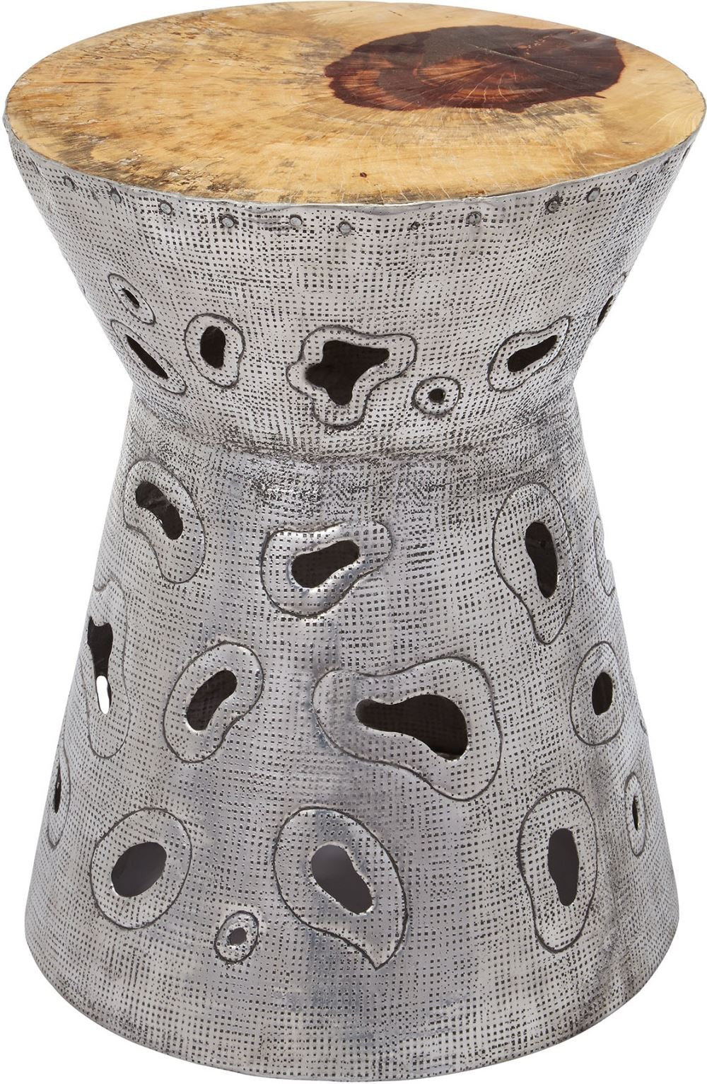 Amoeba Aluminum Stool