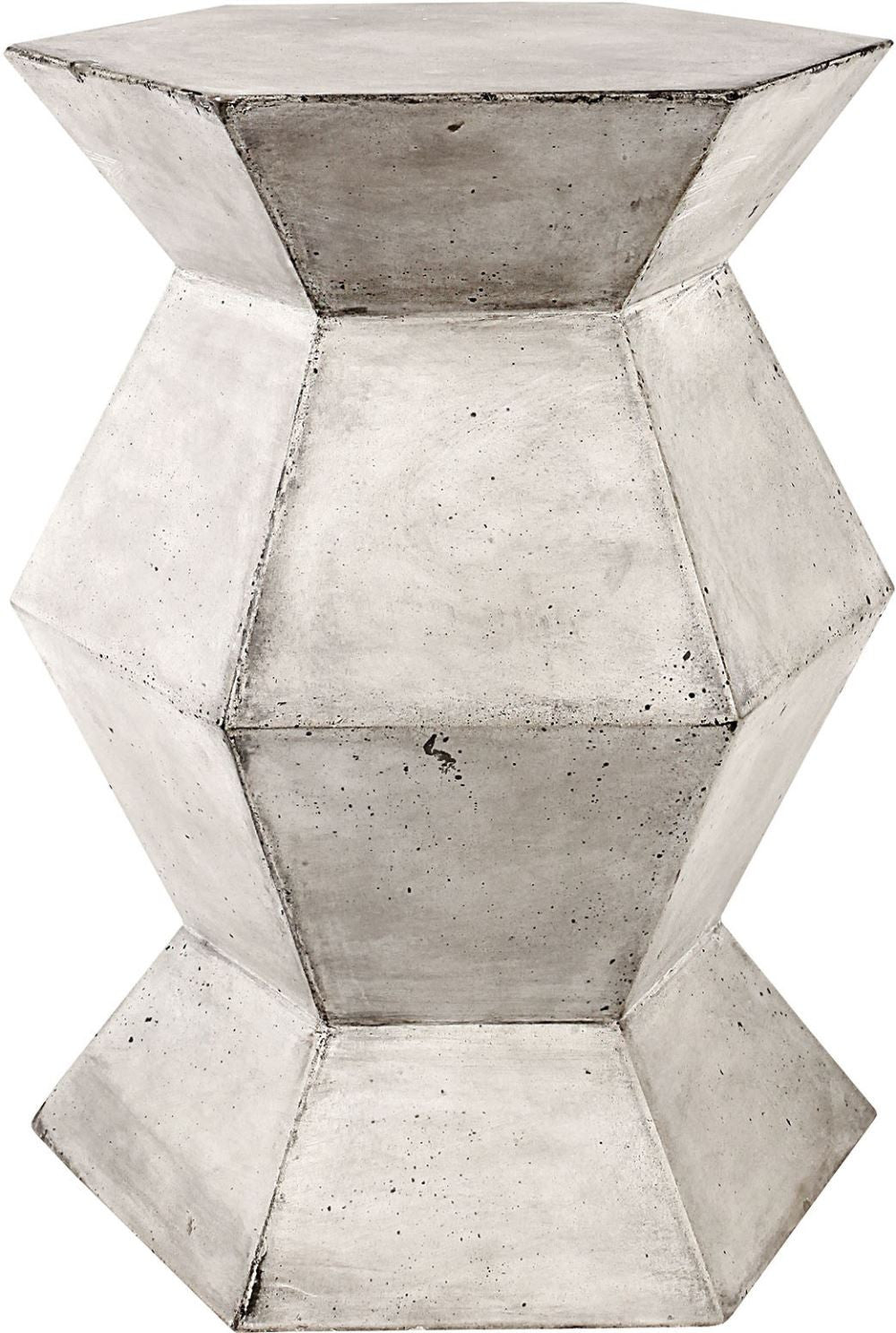 Flanery Accent Table In Polished Concrete