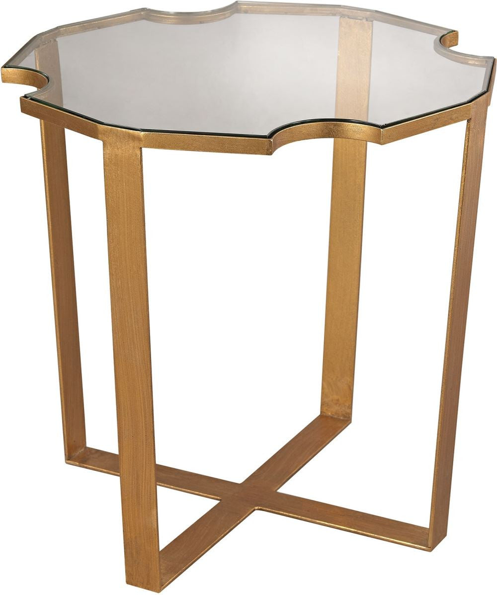 Cutout Top Side Table