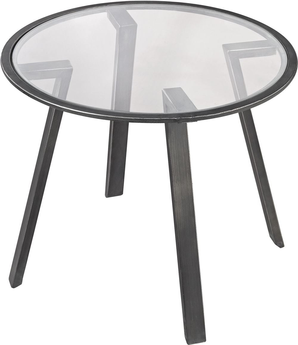 Geometric Accent Table