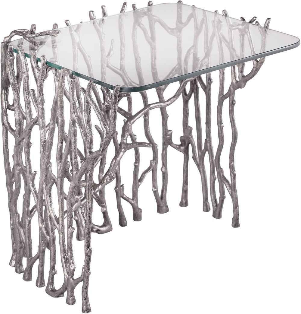 Silvered Sticks Side Table