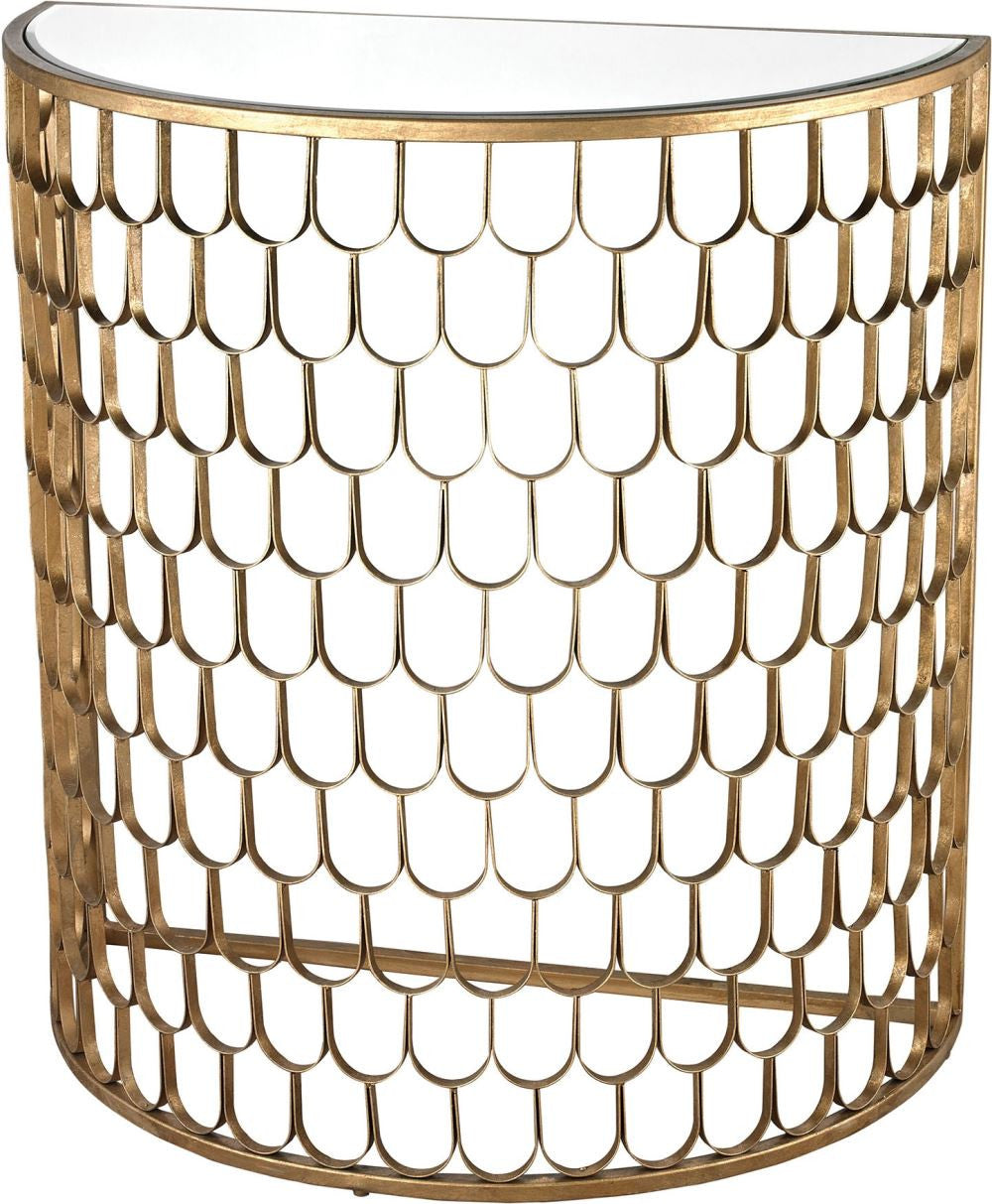Fish Scale Demi Lune