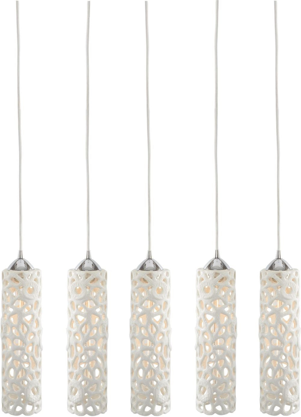 Cholla Ceramic Five Pendant Lamp