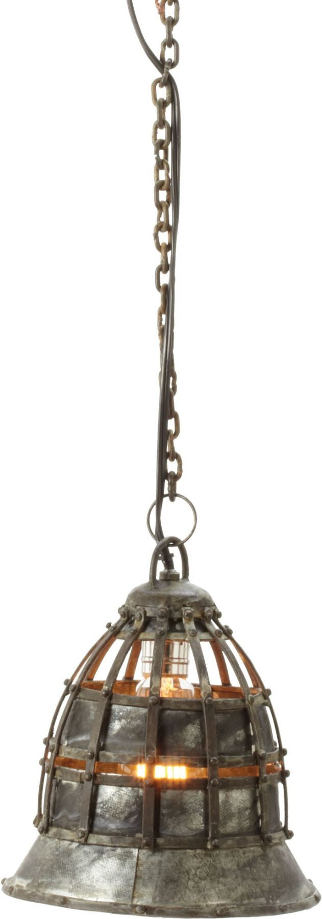 Flared Fortress Pendant Light