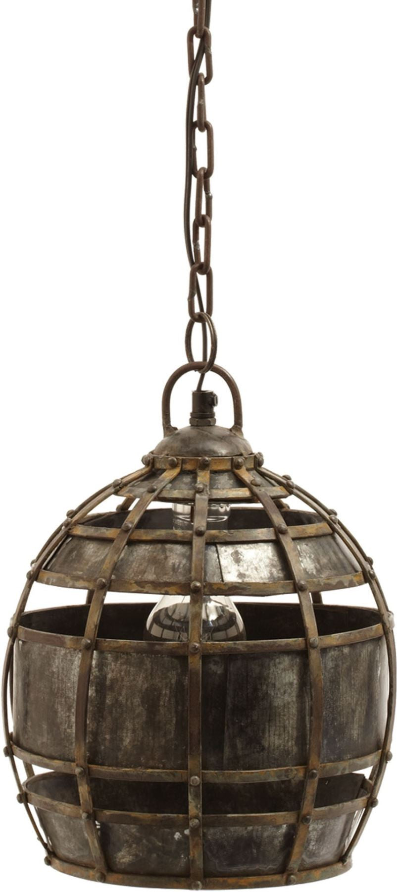 Round Fortress Pendant Light