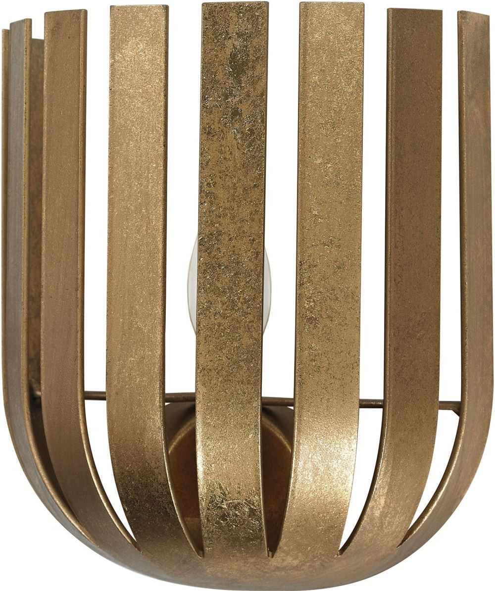 Gold Leaf Olympia Wall Sconce