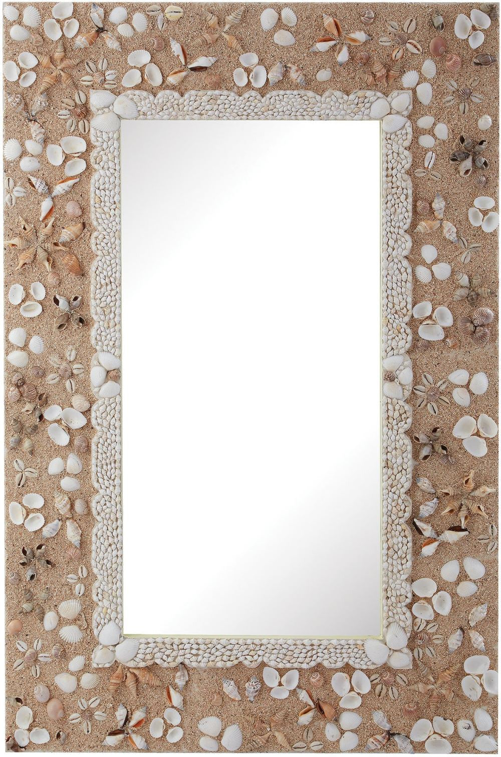 Rectangular Shell Mirror