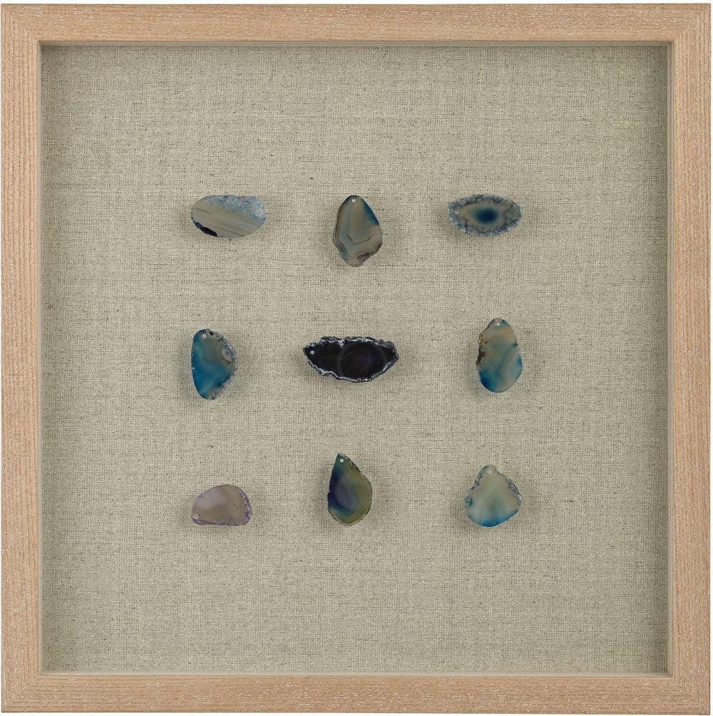 Blue Agate Shadow Box