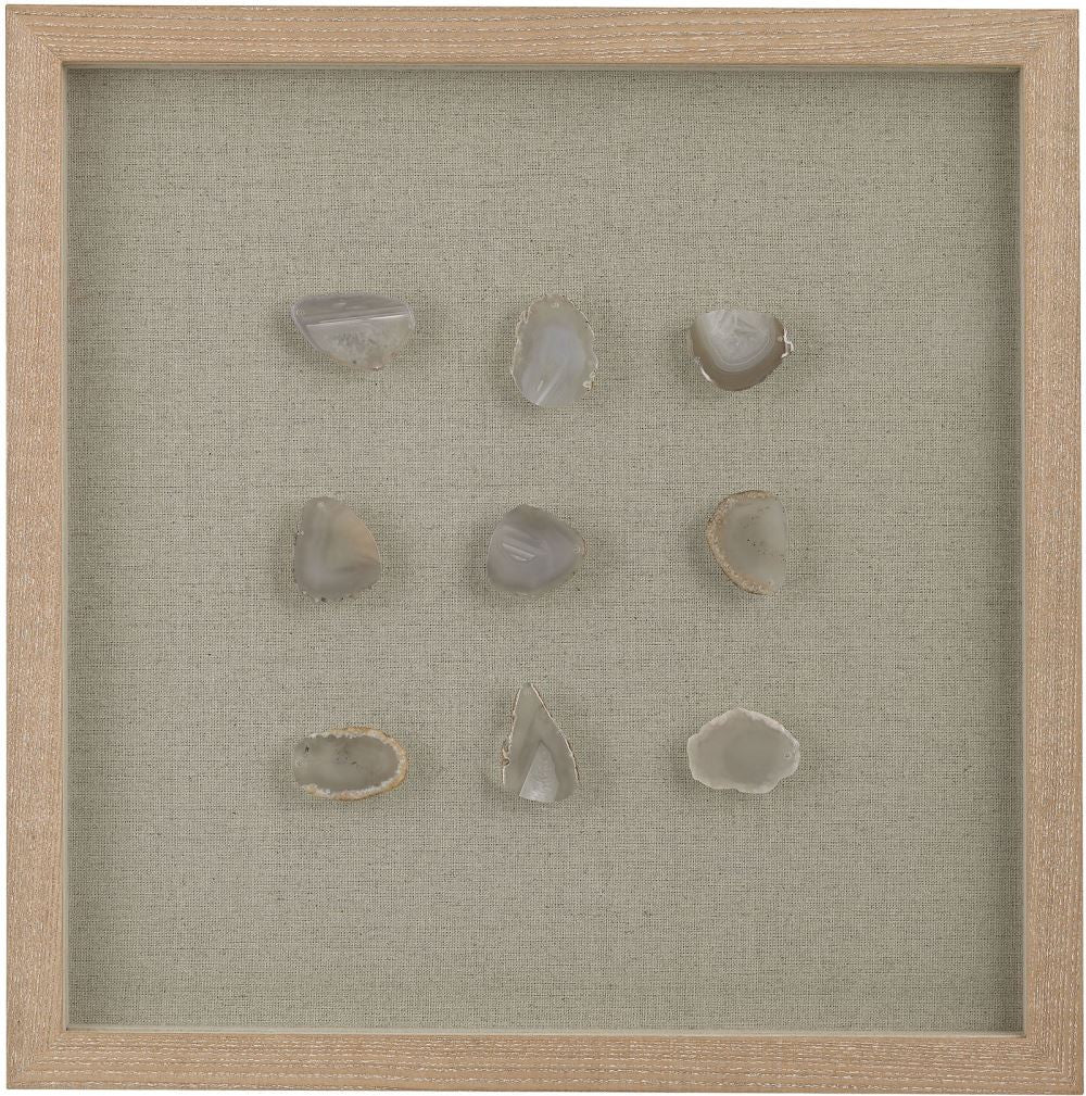 Natural Agate Shadow Box