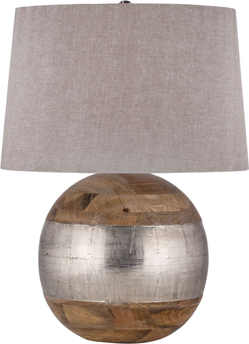 German Silver Table Lamp