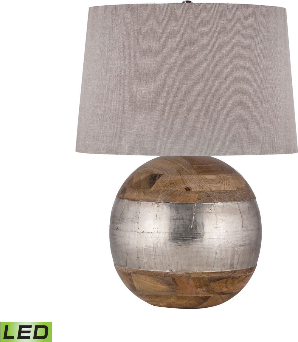 German Silver Led Table Lamp