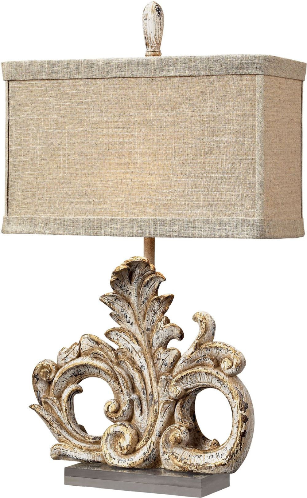 Springfield Table Lamp In Presidente Finish