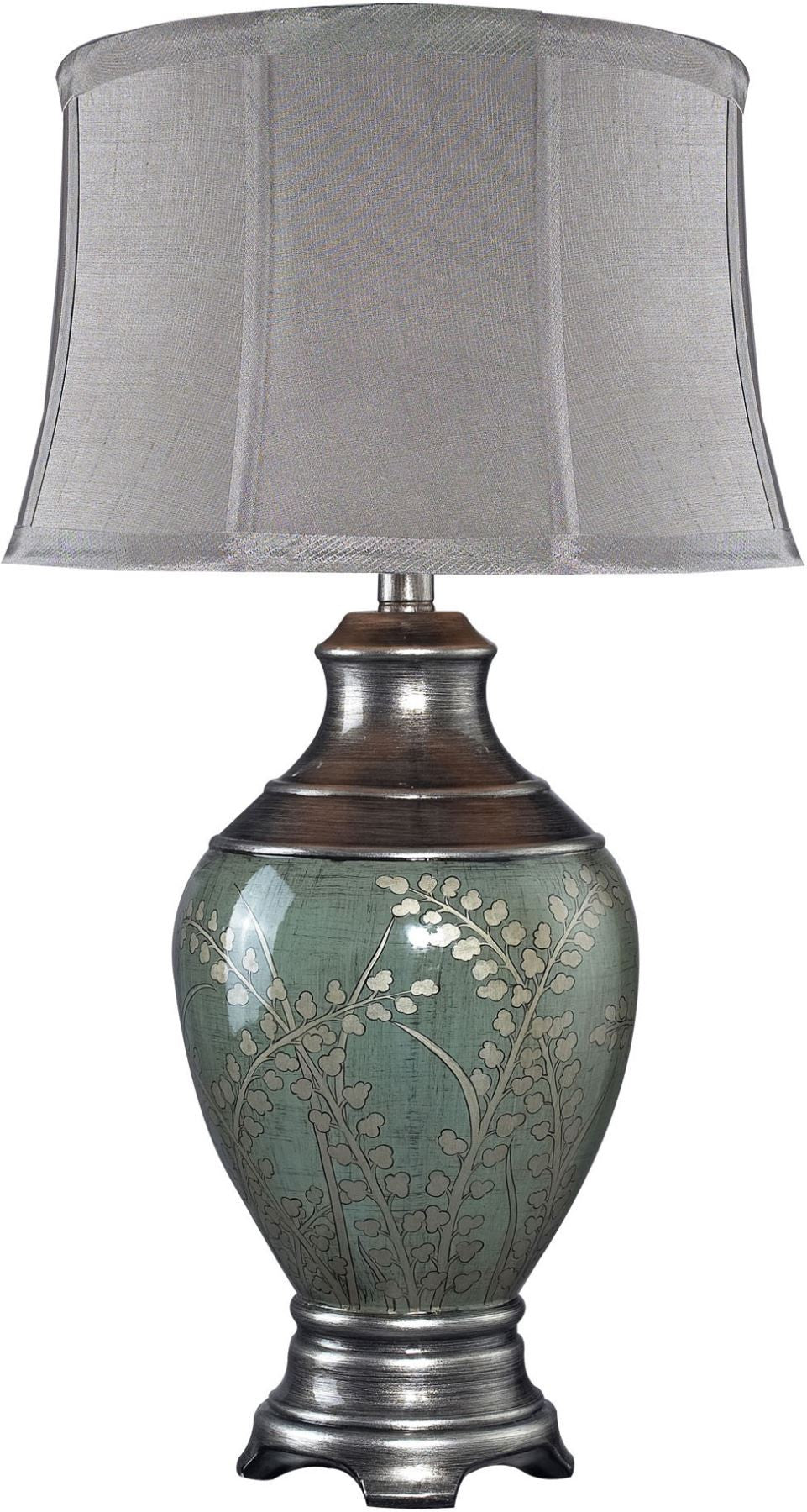Biltmore Westvale Table Lamp In Handpainted Pinery Green Finish