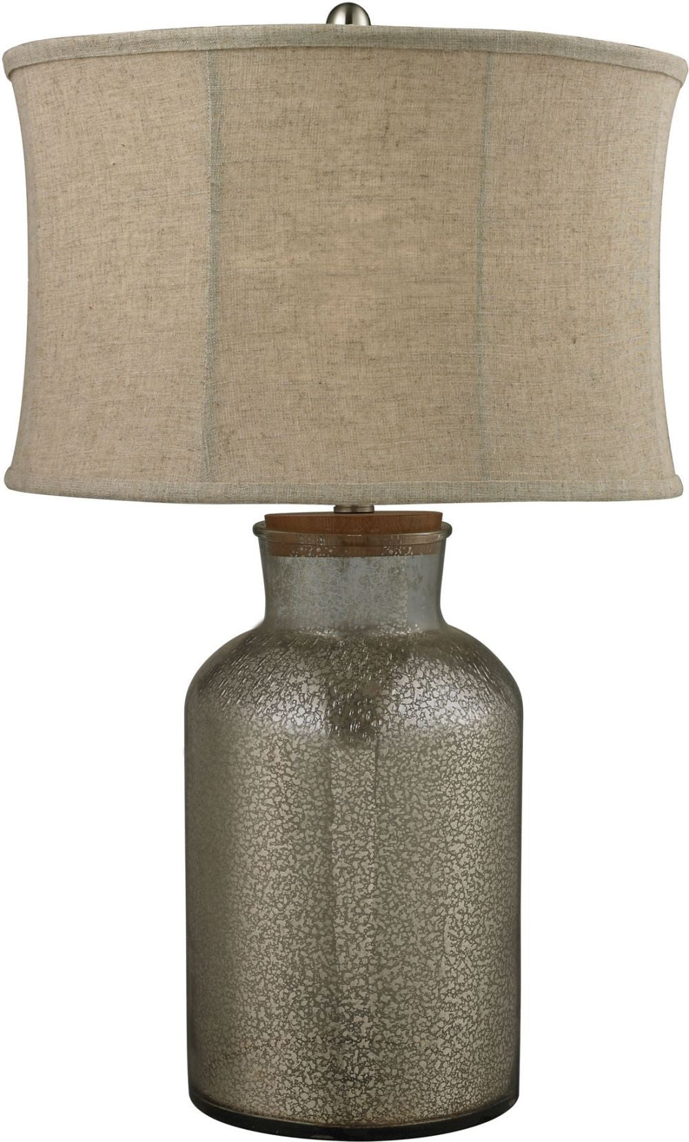 Belholt Mercury Glass Table Lamp