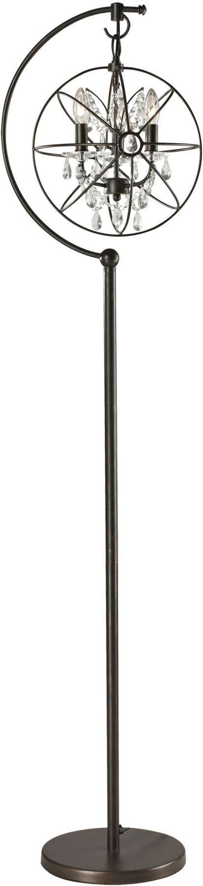 Restoration Globe Floor Lamp In Oil Rubbed Bronze