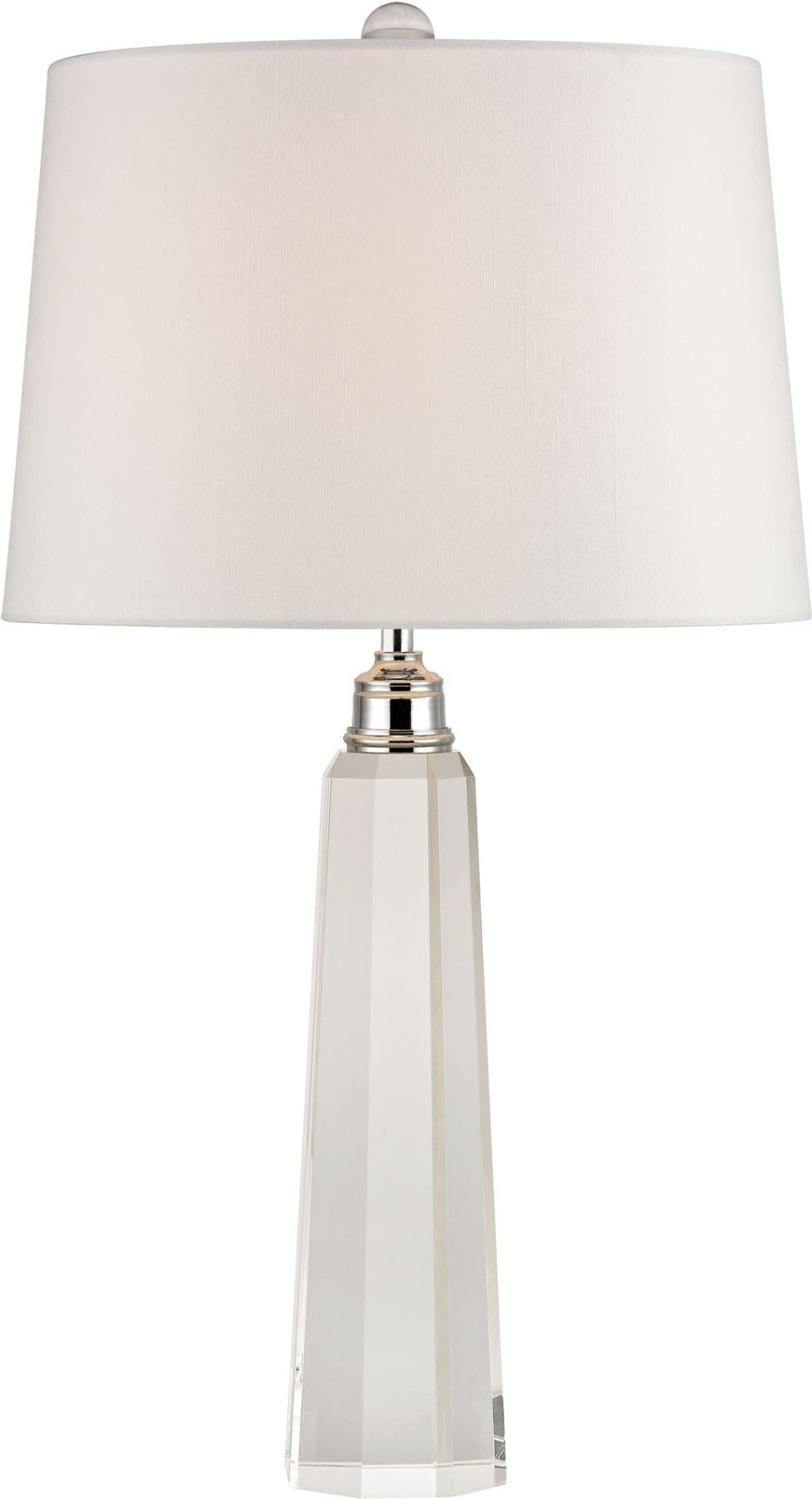 Ayleswade Solid Clear Crystal Table Lamp