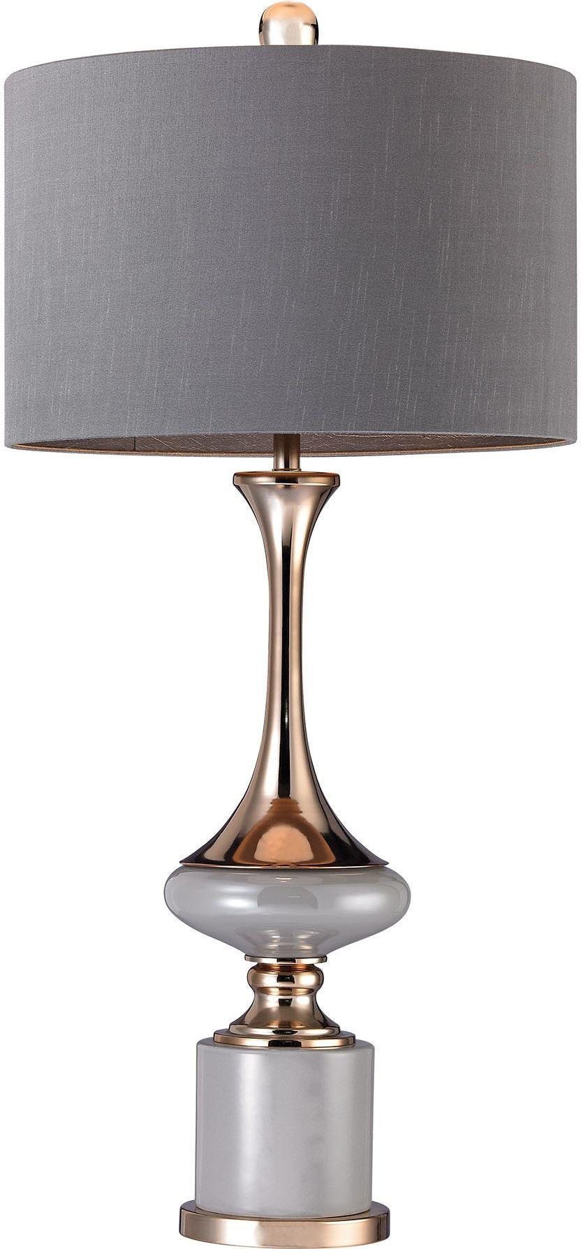 Gold Fluted Neck Lamp
