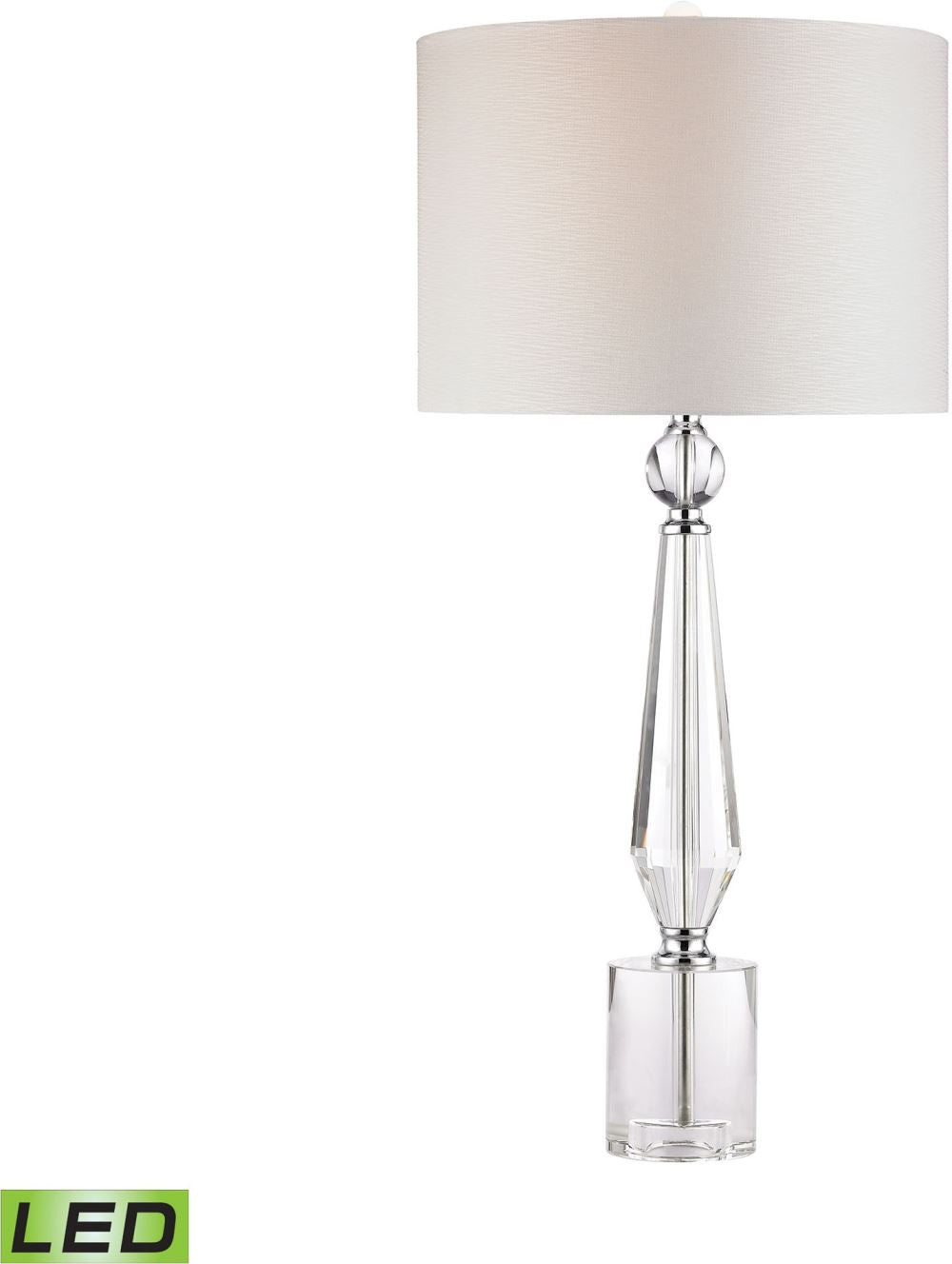 Crystal Batton Led Table Lamp