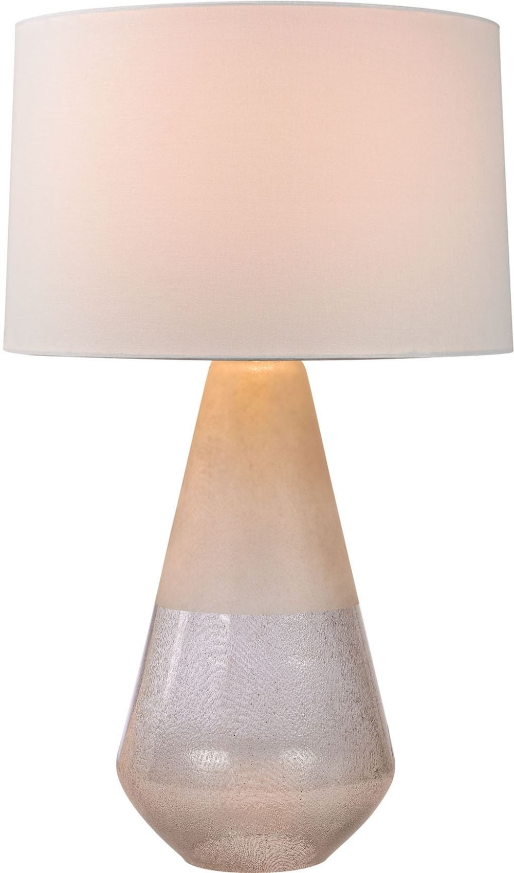 Two Tone Glass Table Lamp