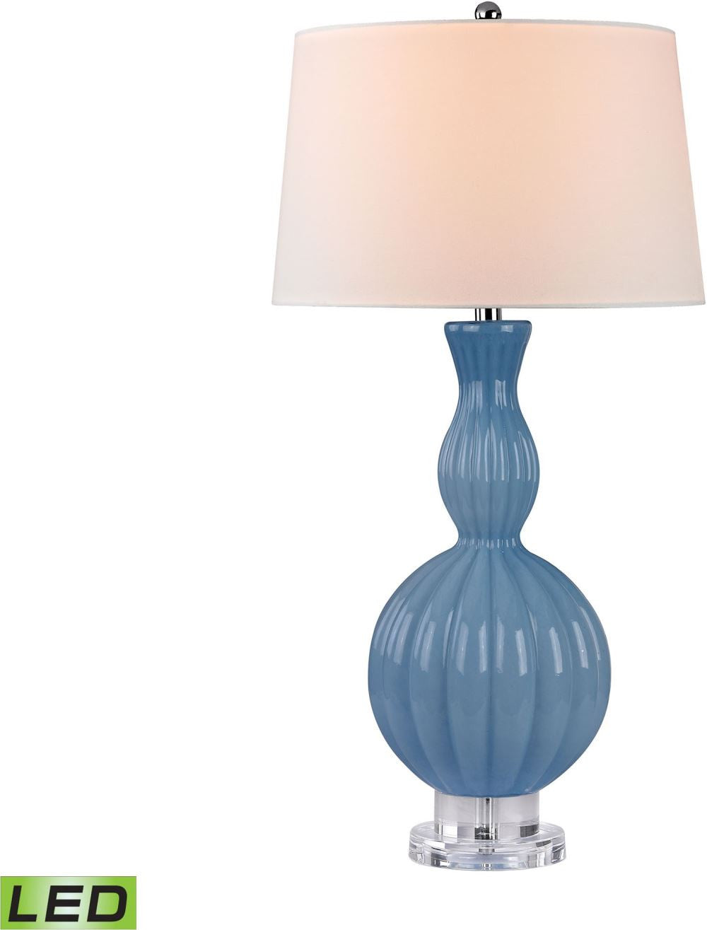 Gracie Globes Lavender Led Lamp