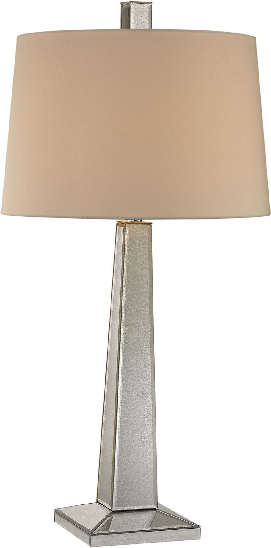 Monumental Mirror Table Lamp