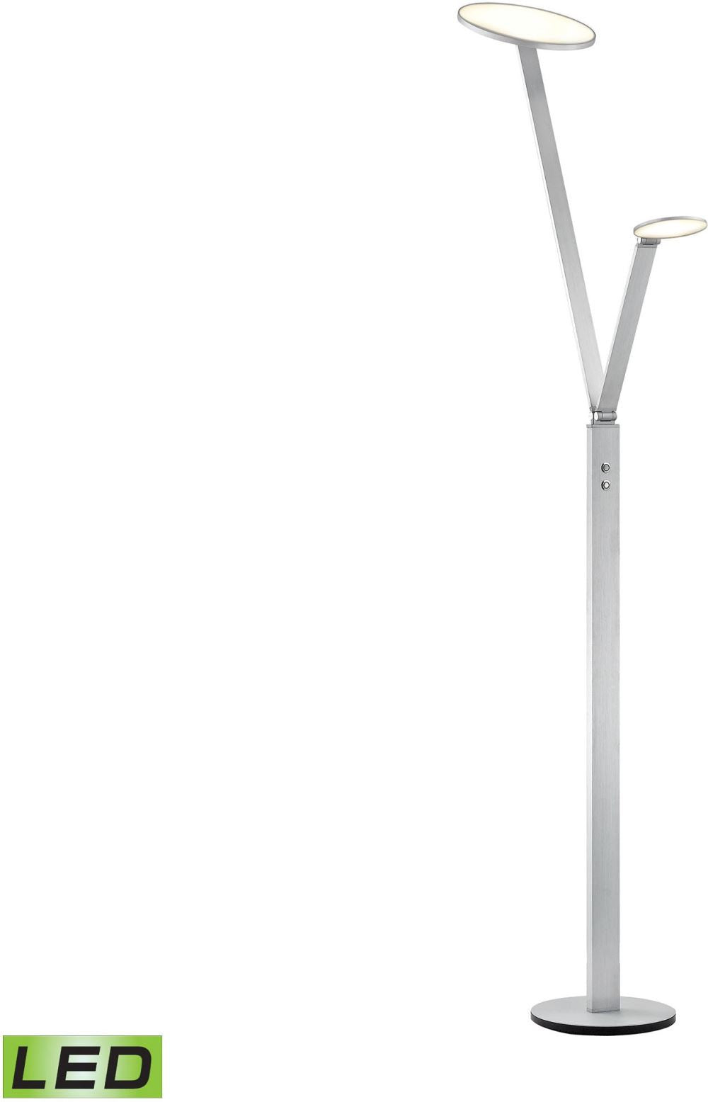 Double Disc Floor Lamp