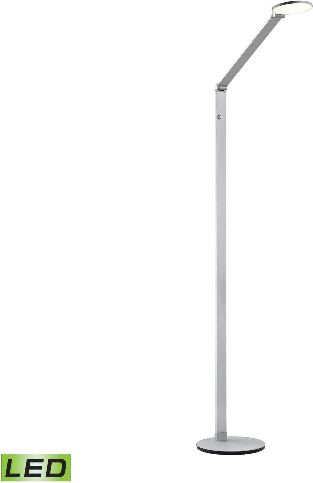 Mono Disc Elbow Floor Lamp