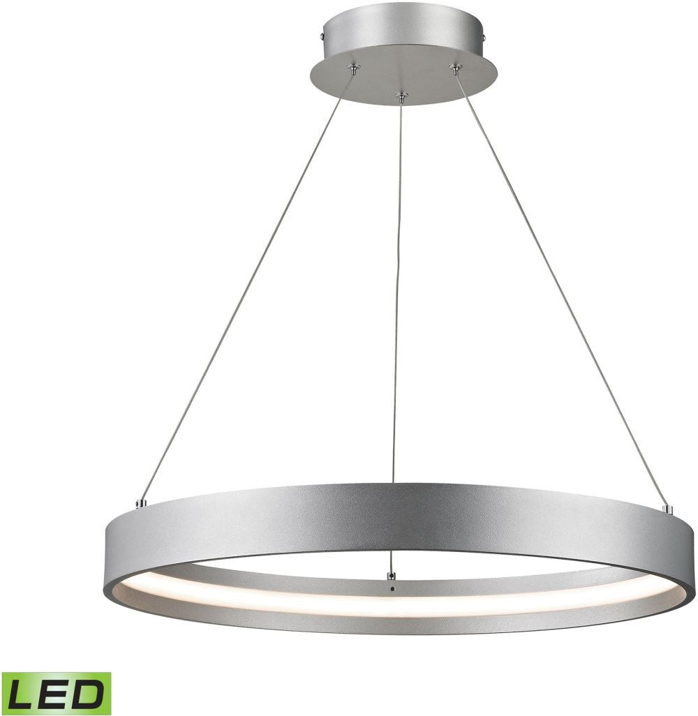 Galleria 30 Watt Small Led Pendant In Aluminum