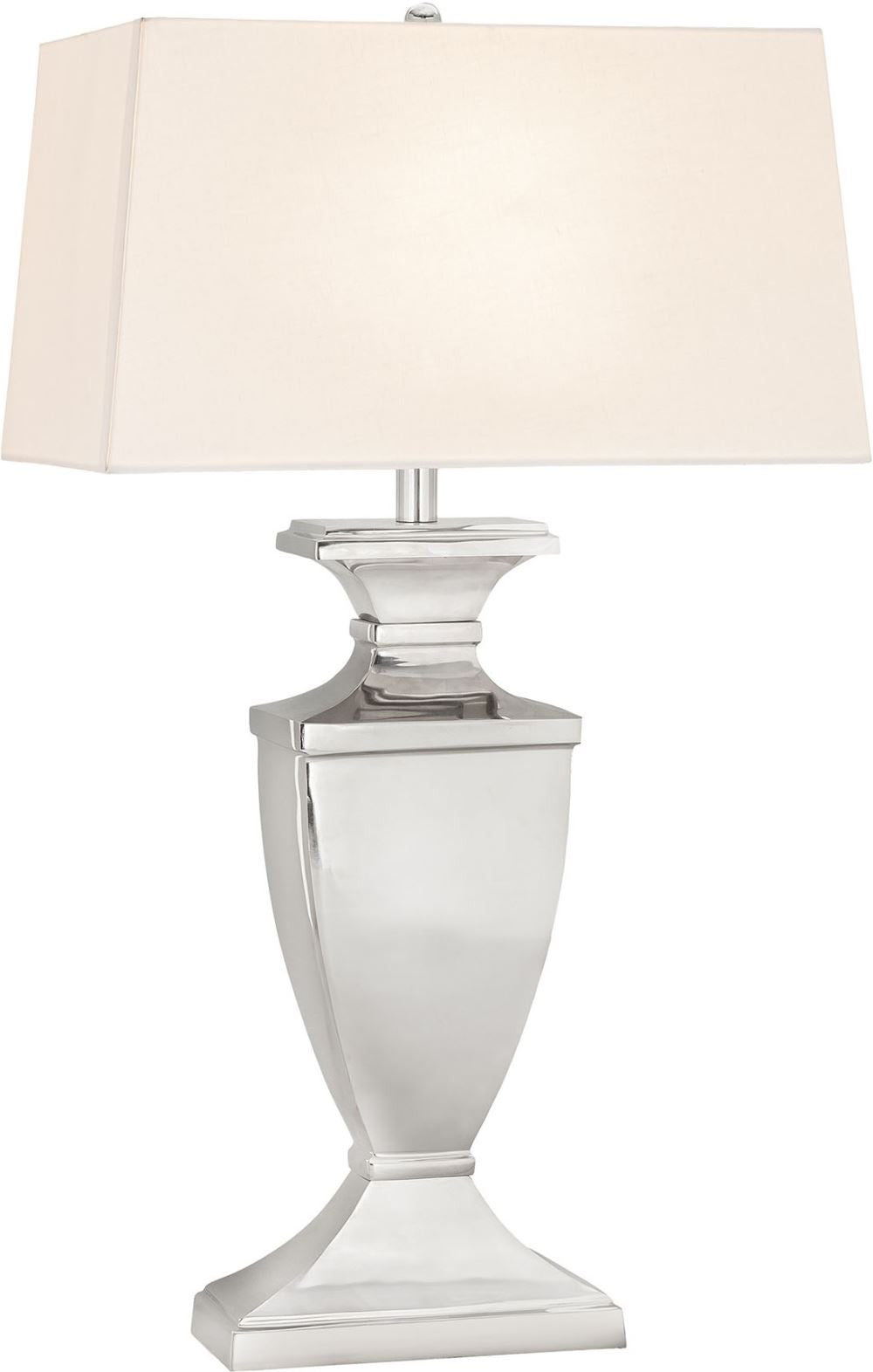 Aplomb 1 Light Table Lamp In Polished Nickel
