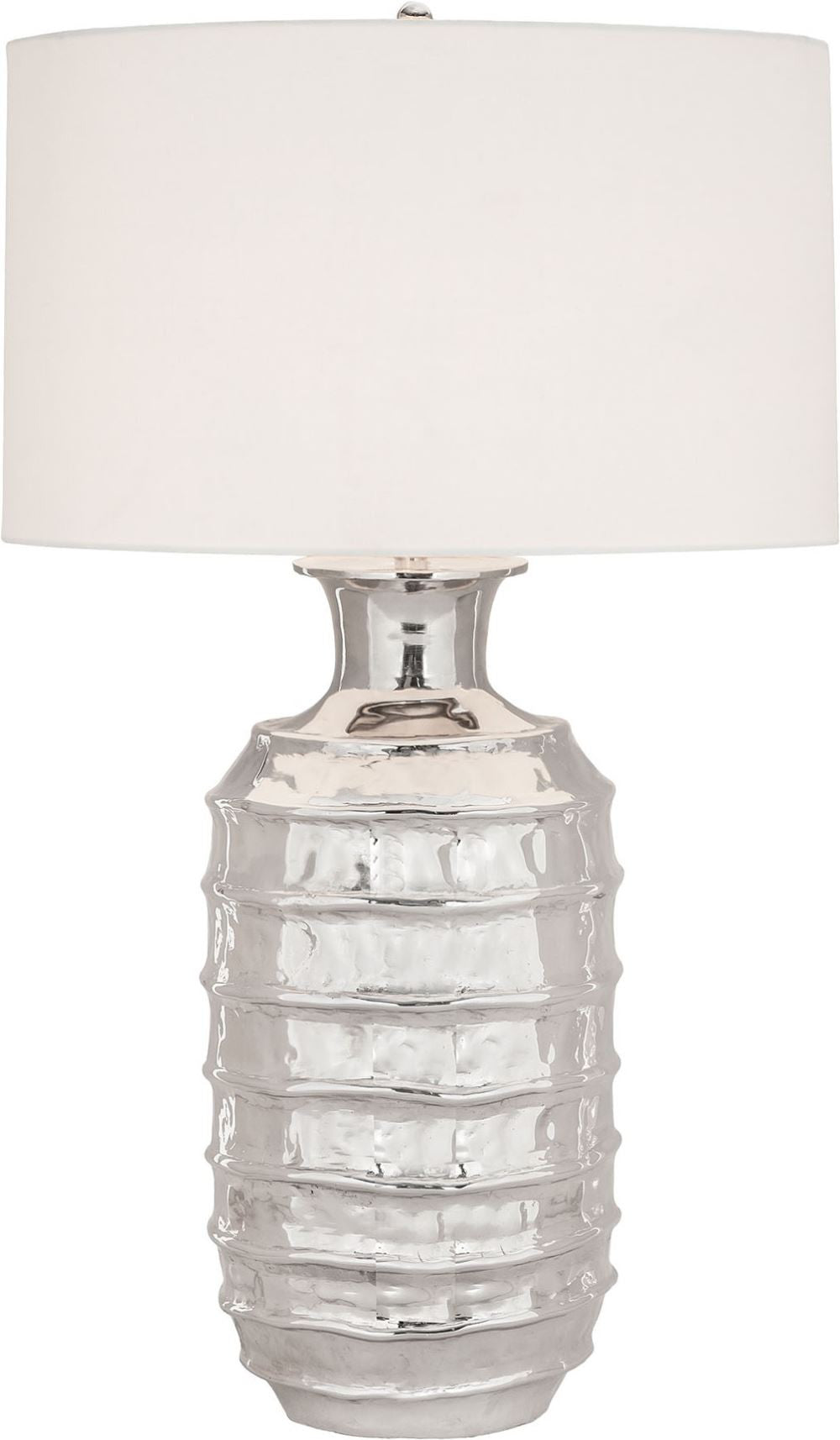 Plata 1 Light Table Lamp In Polished Nickel