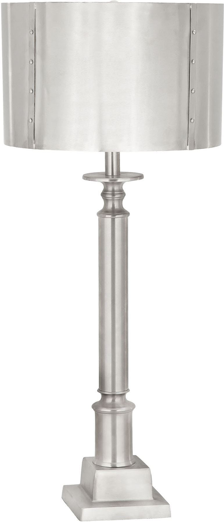 Gazette 1 Light Table Lamp In Nickel