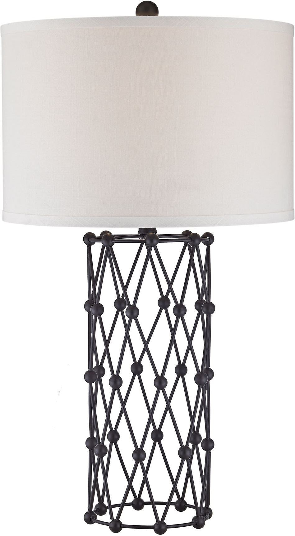 Exposition 1 Light Table Lamp In Bronze