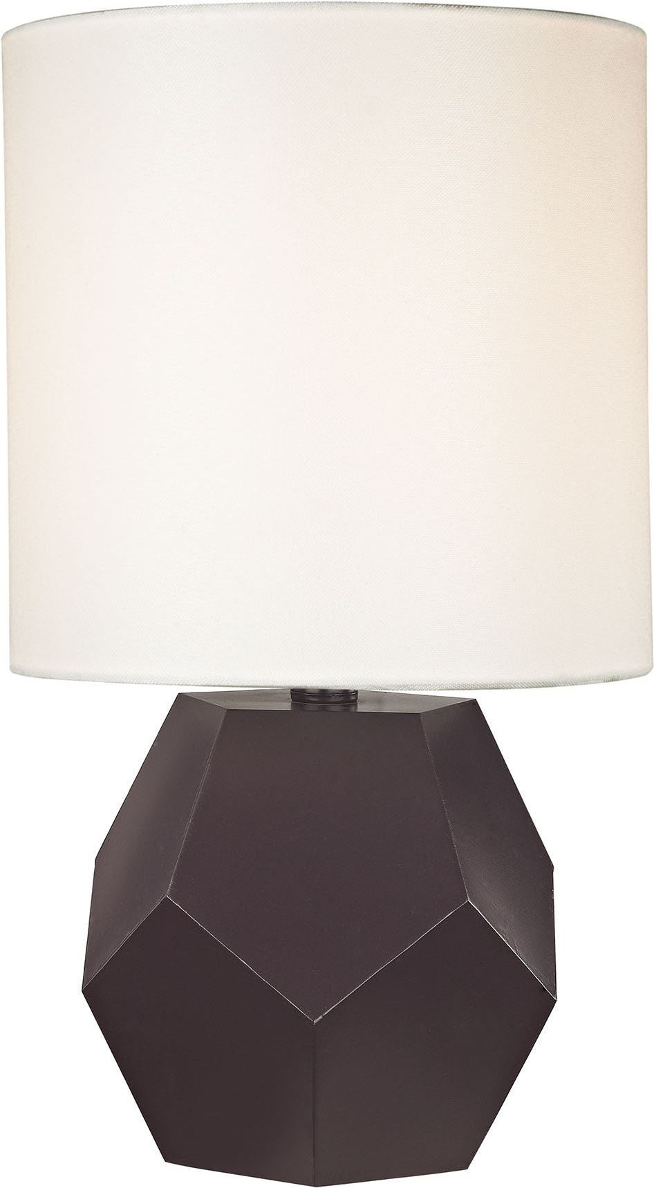 Royaume 1 Light Table Lamp In Bronze Finish