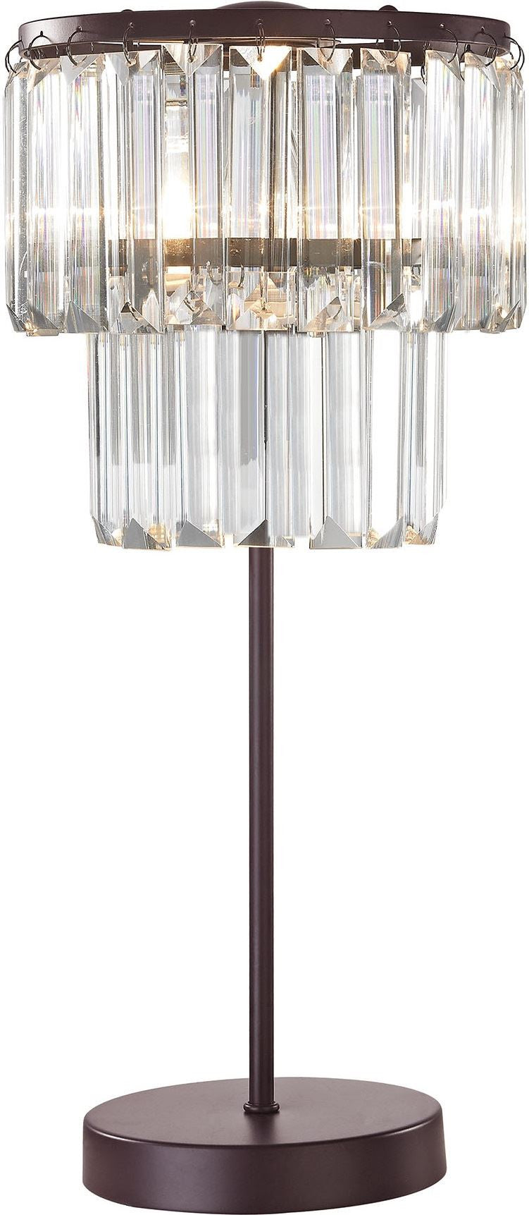 Antoinette 1 Light Table Lamp In Bronze