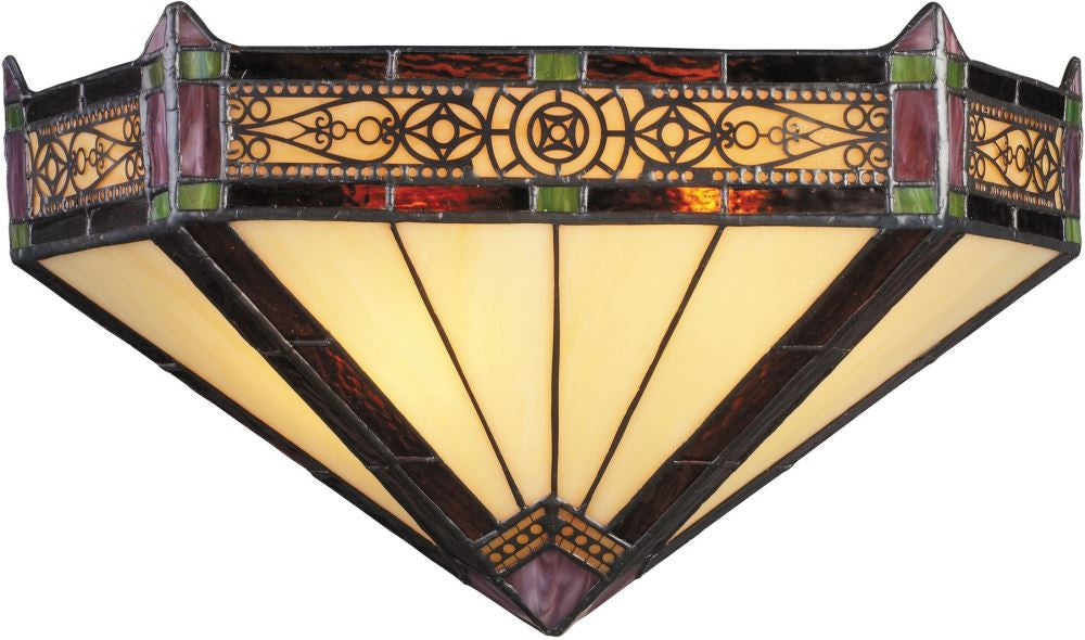 Filigree 2 Light Wall Sconce In Aged Bronze