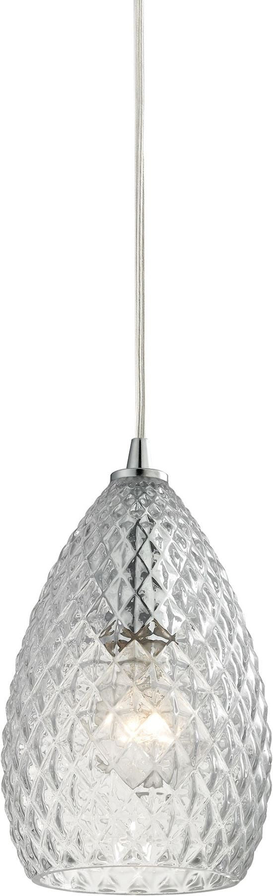 Geval 1 Light Pendant In Polished Chrome