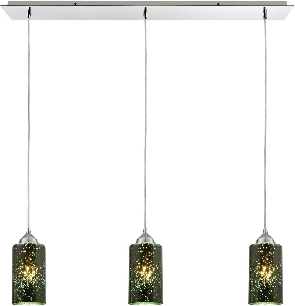 Illusions 3 Light Pendant In Polished Chrome