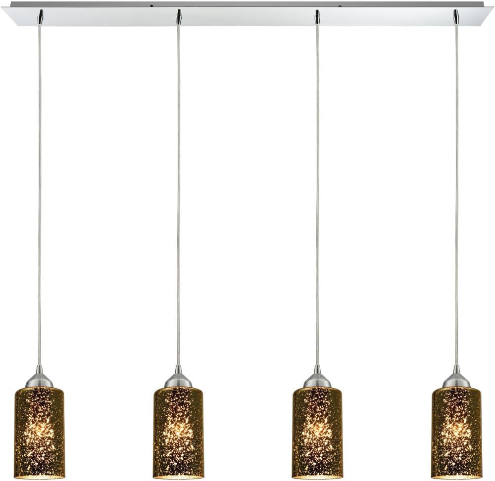 Illusions 4 Light Pendant In Polished Chrome