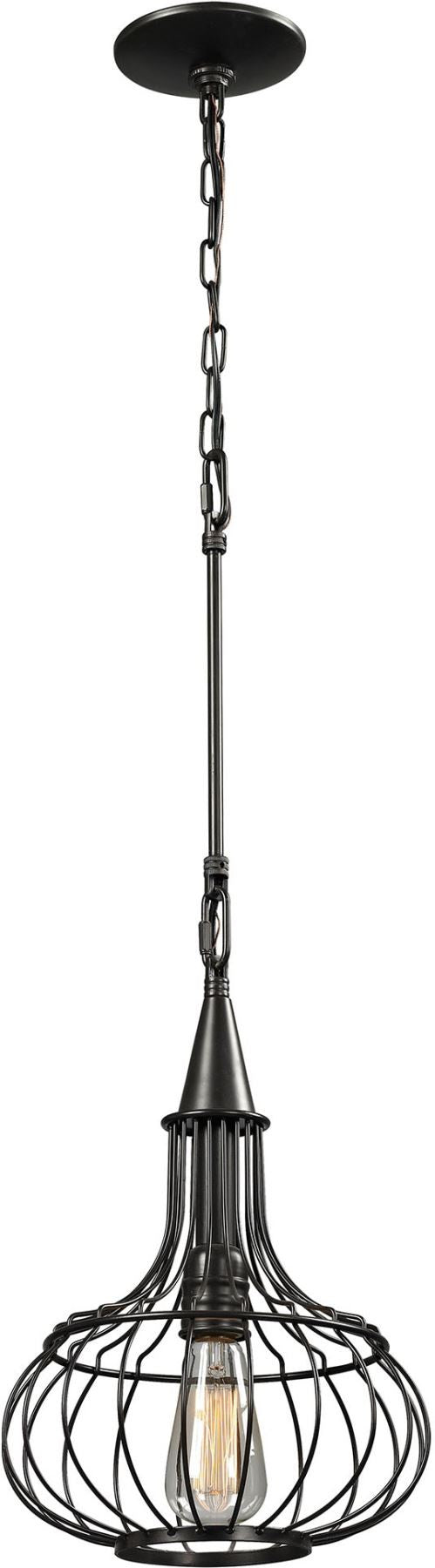 Yardley 1 Light Pendant In Oil Rubbed Bronze