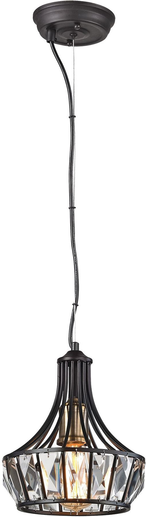 Yardley 1 Light Pendant In Oil Rubbed Bronze