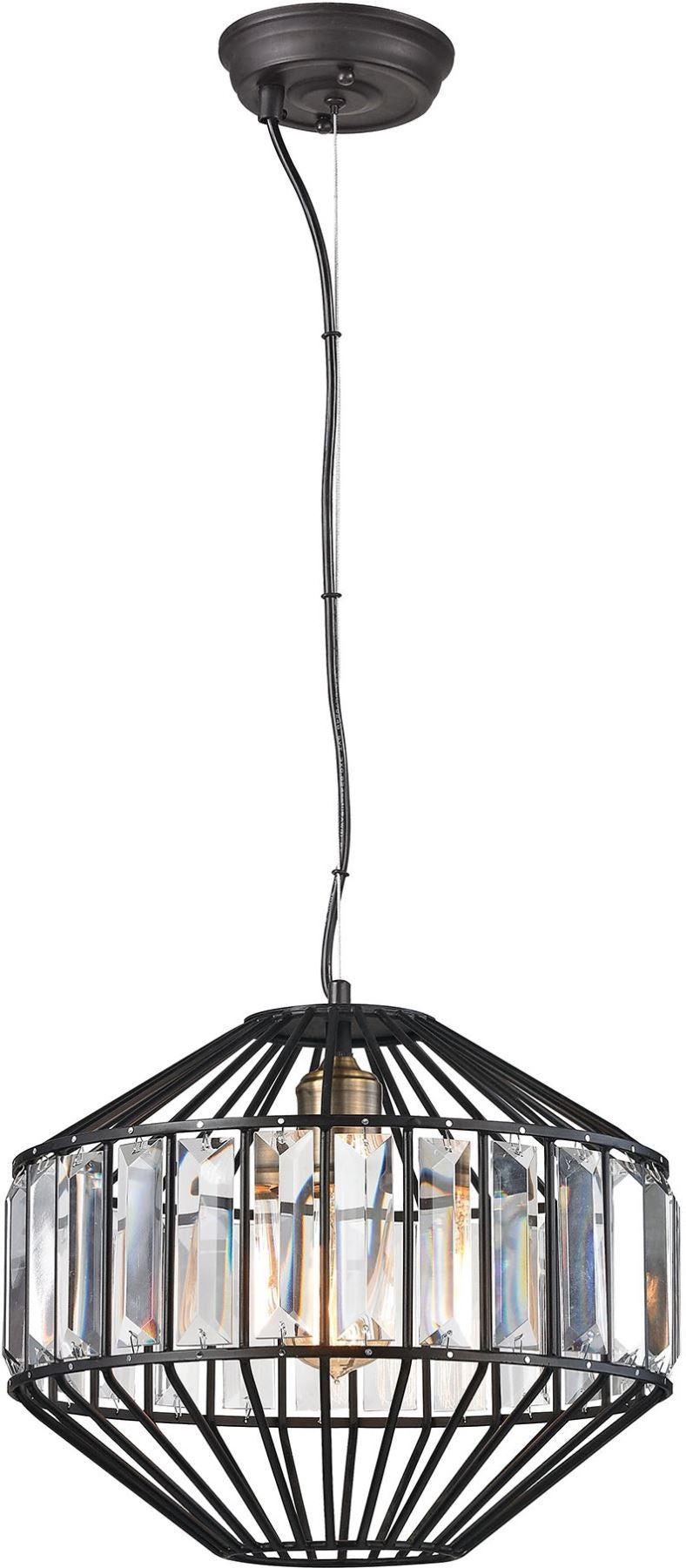 Yardley 1 Light Pendant In Oil Rubbed Bronze