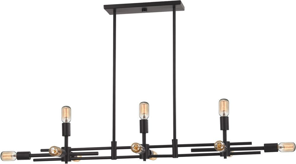 Parallax 11 Light Island In Oil Rubbed Bronze