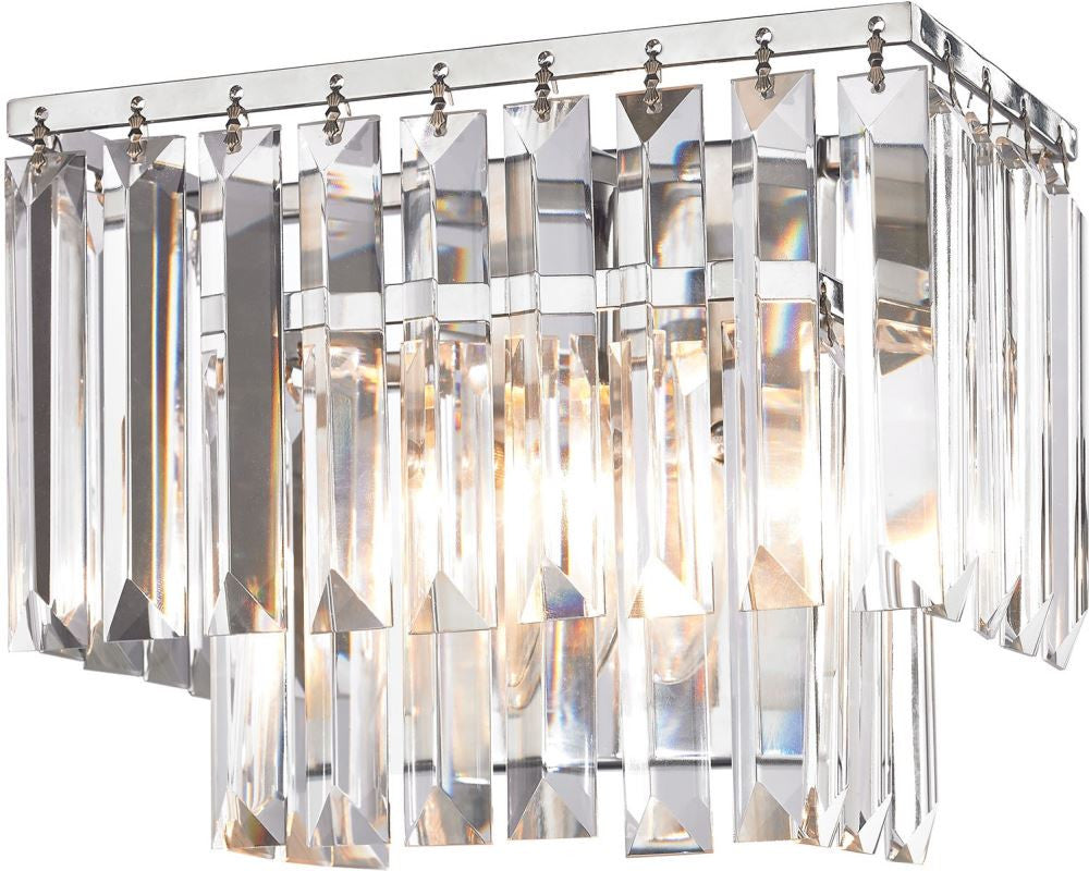 Palacial 1 Light Vanity In Polished Chrome
