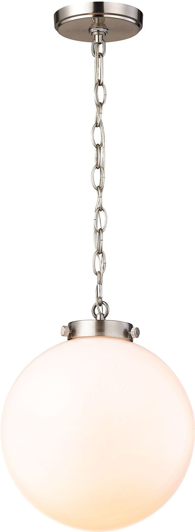 Gramercy 1 Light Pendant In Satin Nickel