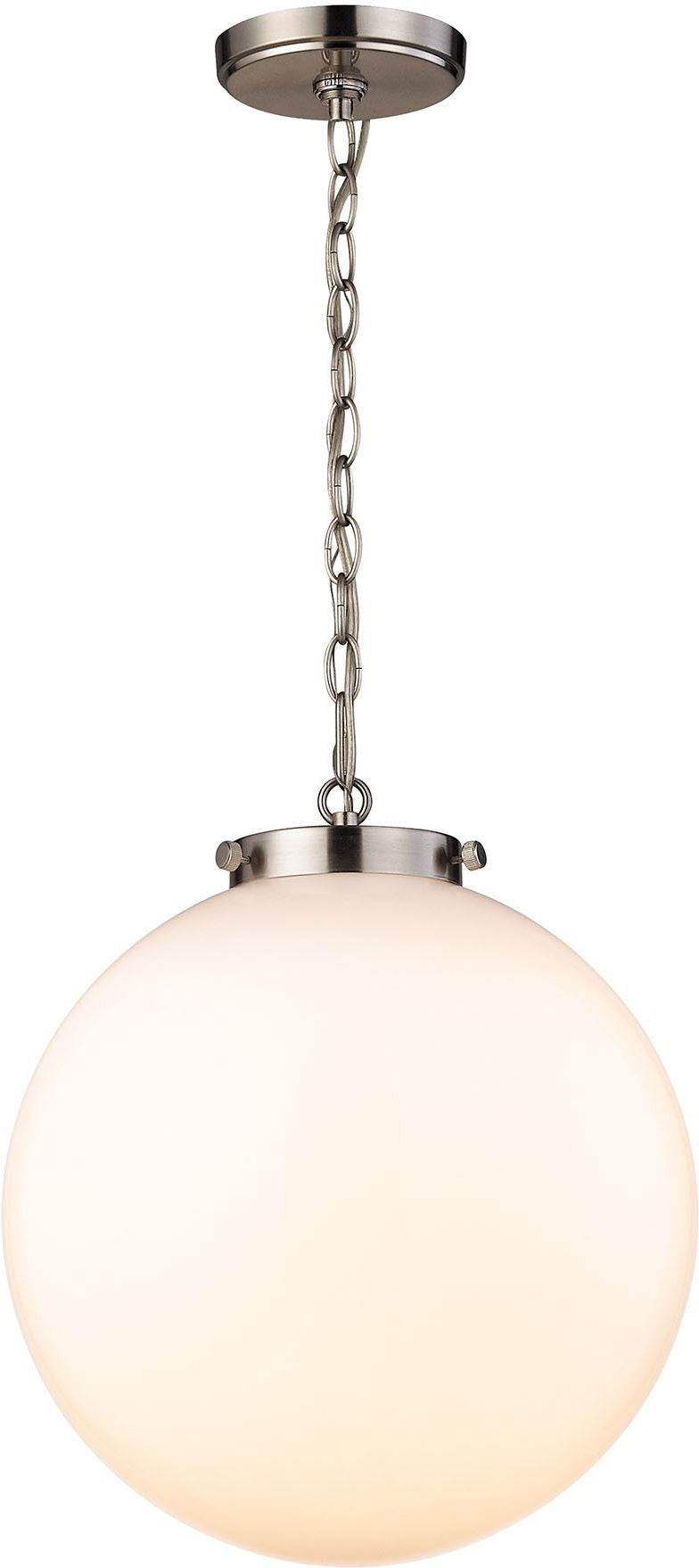 Gramercy 1 Light Pendant In Satin Nickel