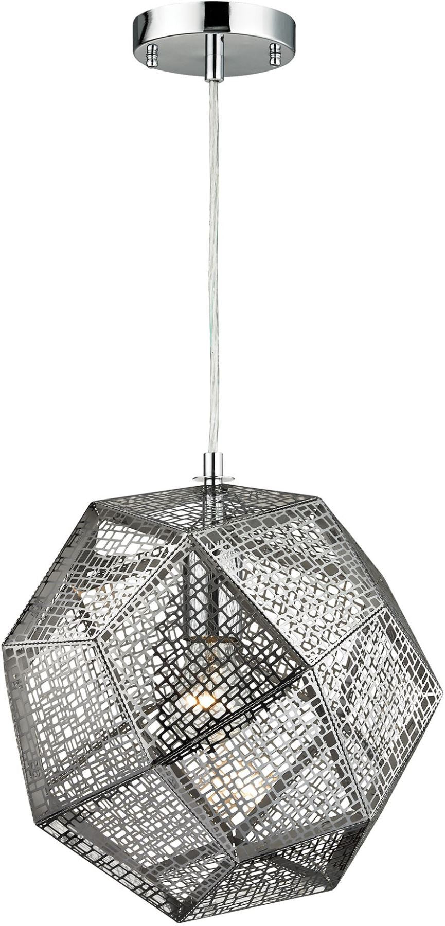 Roxa 1 Light Pendant In Polished Chrome